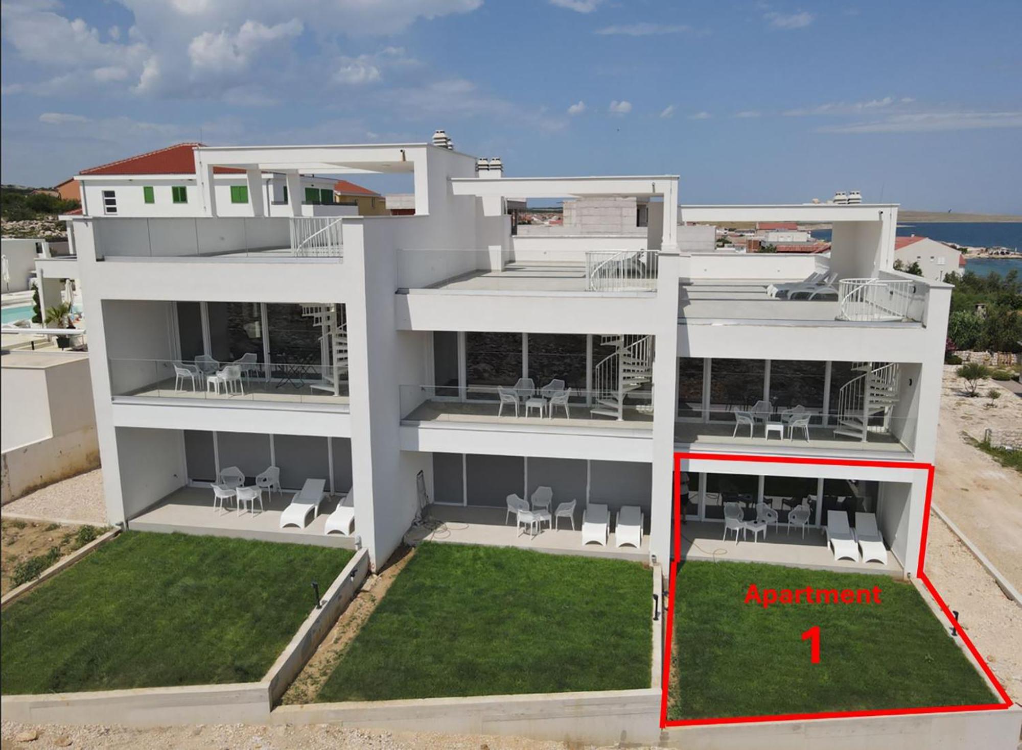 Nautica Apartment Razanac Luaran gambar